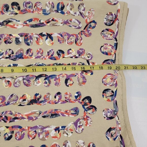 Multiples Women’s Linen Blend Multi-Color Cardigan Jacket – Size Medium - Picture 12 of 16